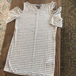 Maternity cold shoulder top